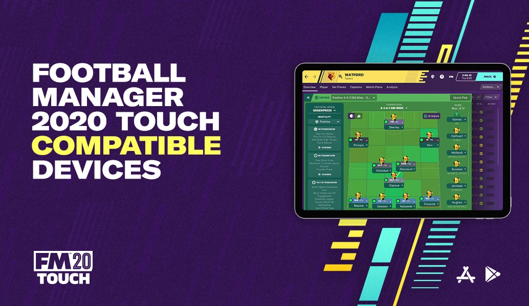 Football Manager Touch 2020: Dispositivos compatibles