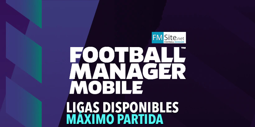 Ligas jugables en el Football Manager Mobile