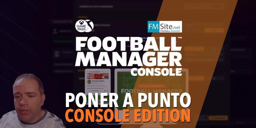 Instala el Real Name Fix y los parches gráficos (Logos/Kits/Faces/Trofeos...) en Football Manager 2024 Console Edition en PC y Gamepass.