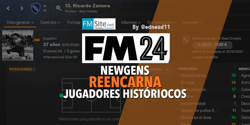 Newgens jugadores históricos reencarnados - Versión 1.0 fase beta